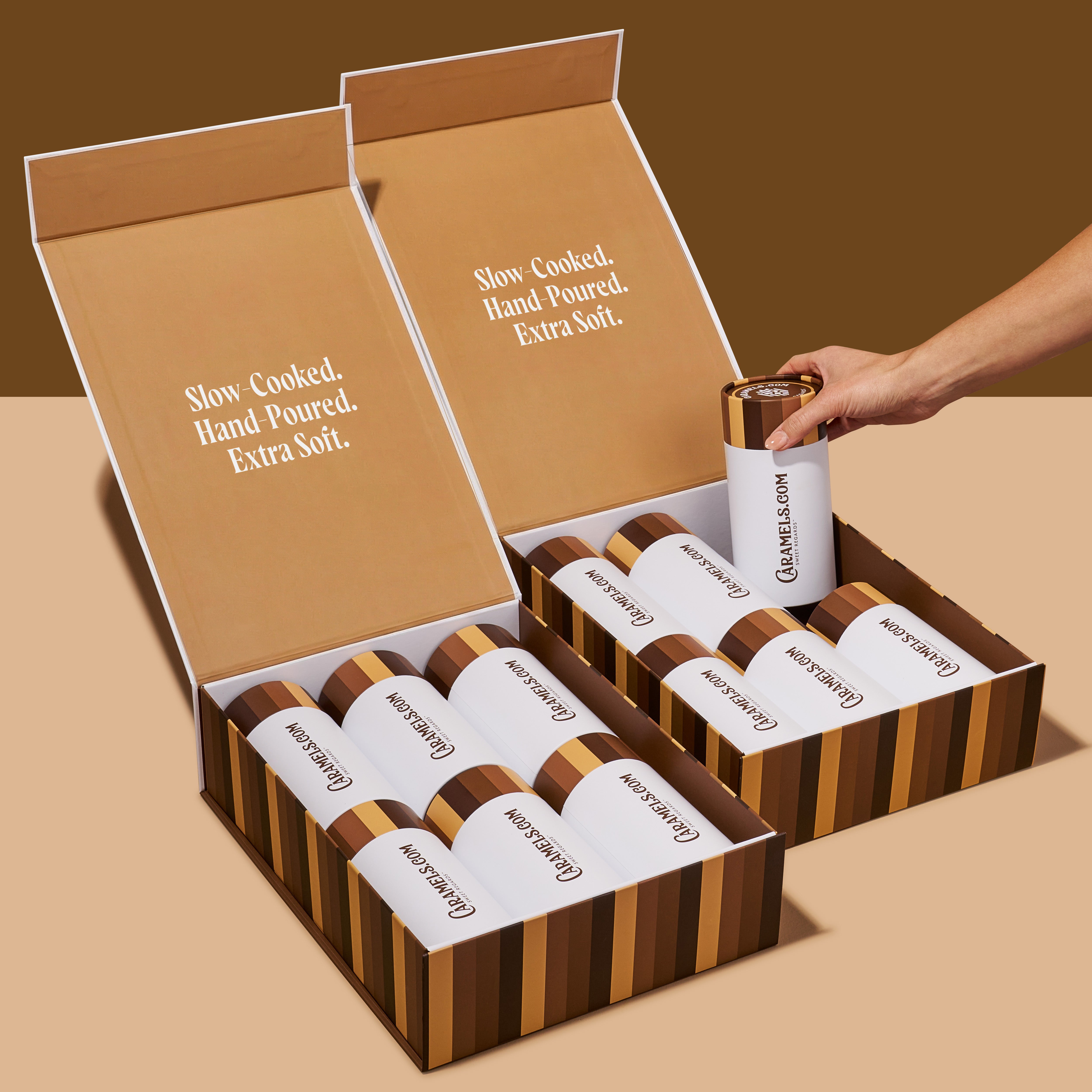 【12個セット】CAMEL エクアドル46%ホワイトチョコレート 45g Chocolate Collection - 12 Tube Gift Box – Caramels.com