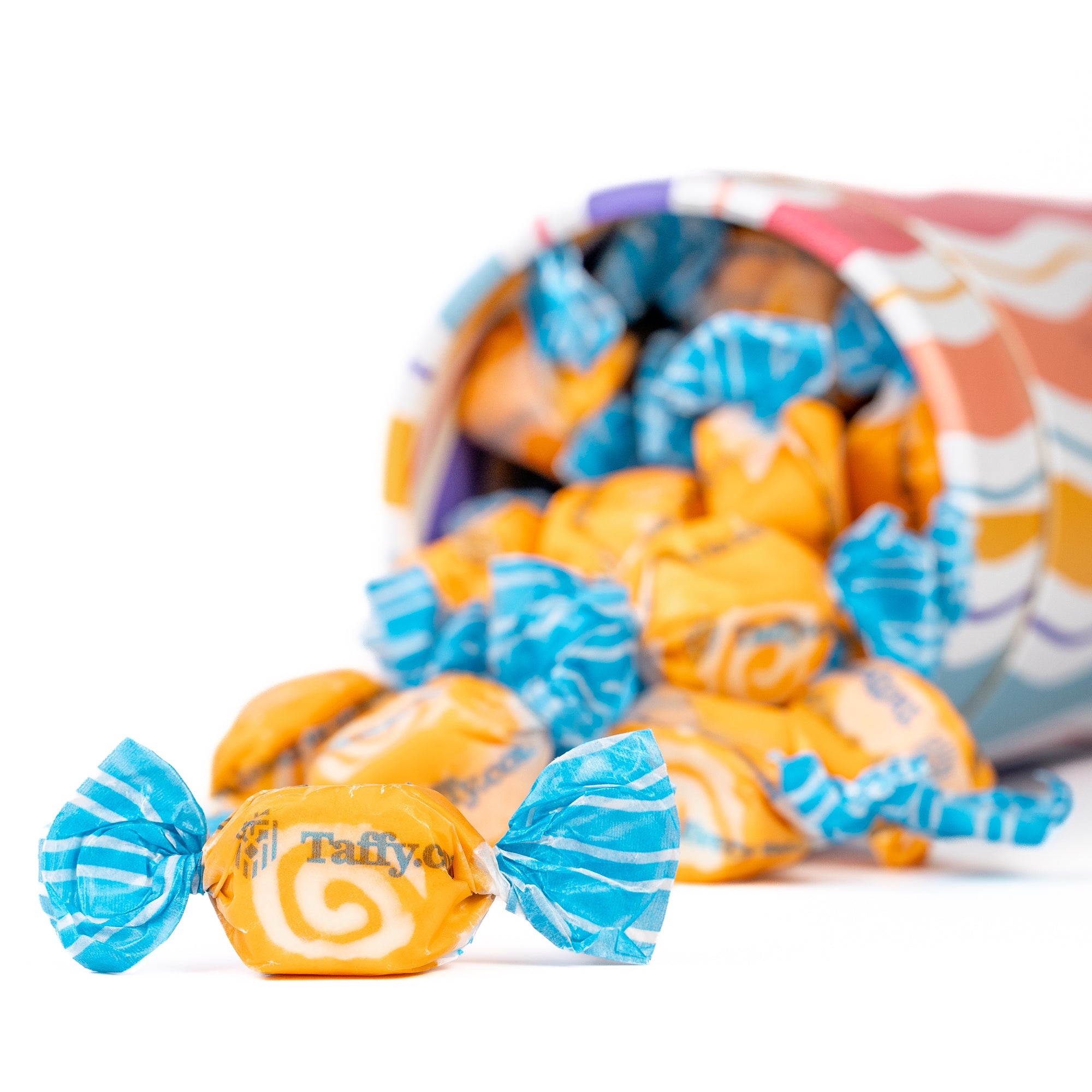 Orange Dreamsicle Taffy – Caramels.com