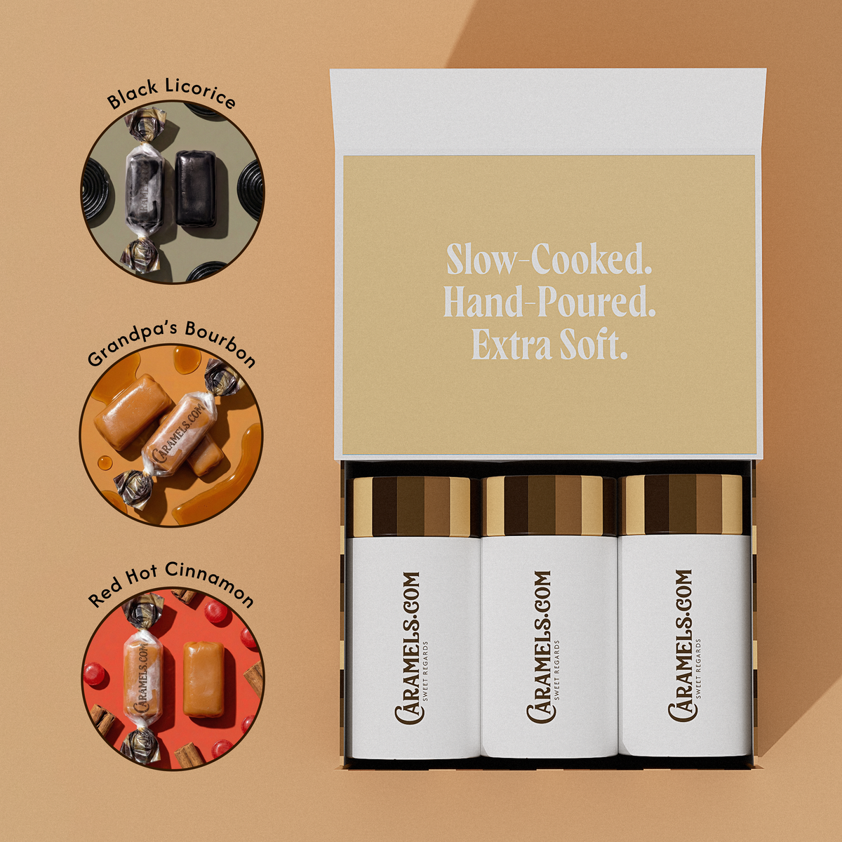 Bold Spiced Collection - 3 Tube Gift Box