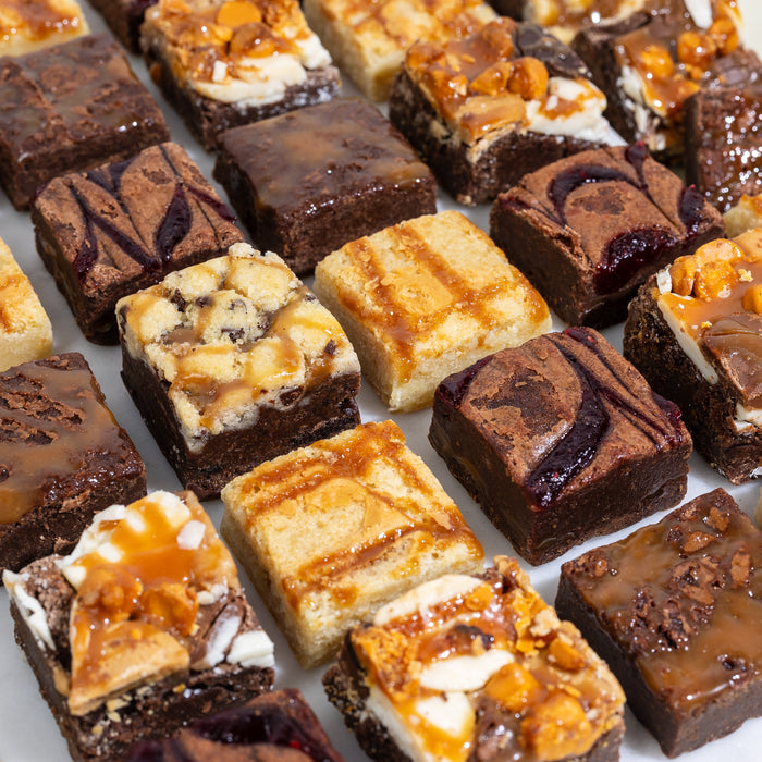 Deluxe Caramel Brownie Gift Box