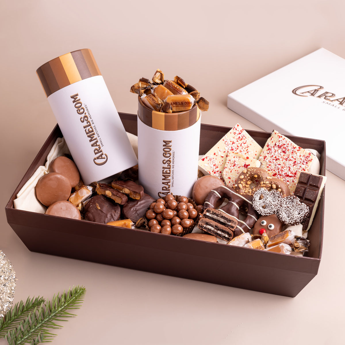 Ultimate Holiday Caramel Lovers & Belgian Chocolate Basket