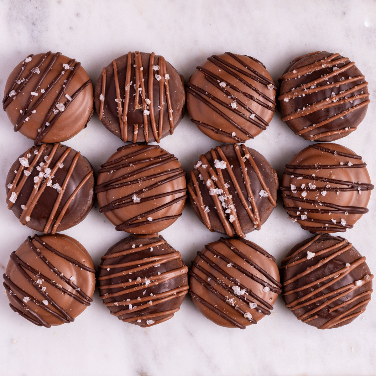 Belgian Chocolate-Dunked Sea Salt Caramel Oreos®