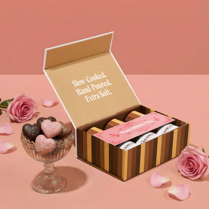 Caramel Sweethearts - 3 Tube Gift Box