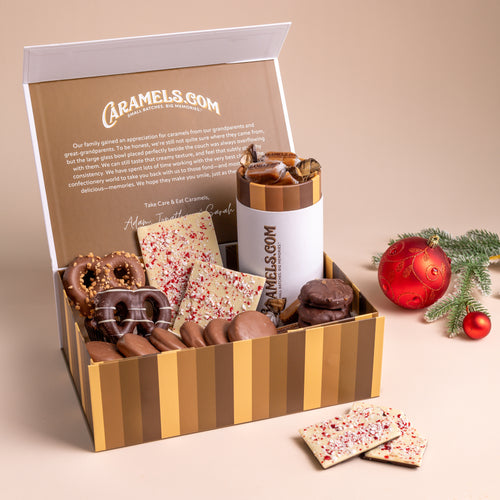 Holiday Caramel Belgian Chocolate Collection