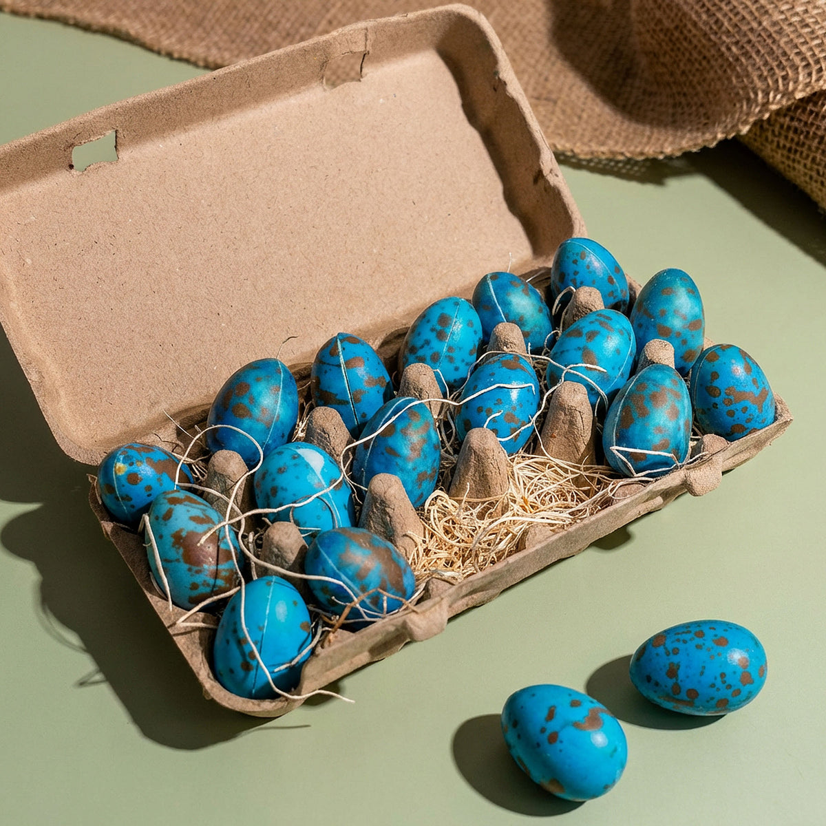 Handcrafted Caramel Eggs