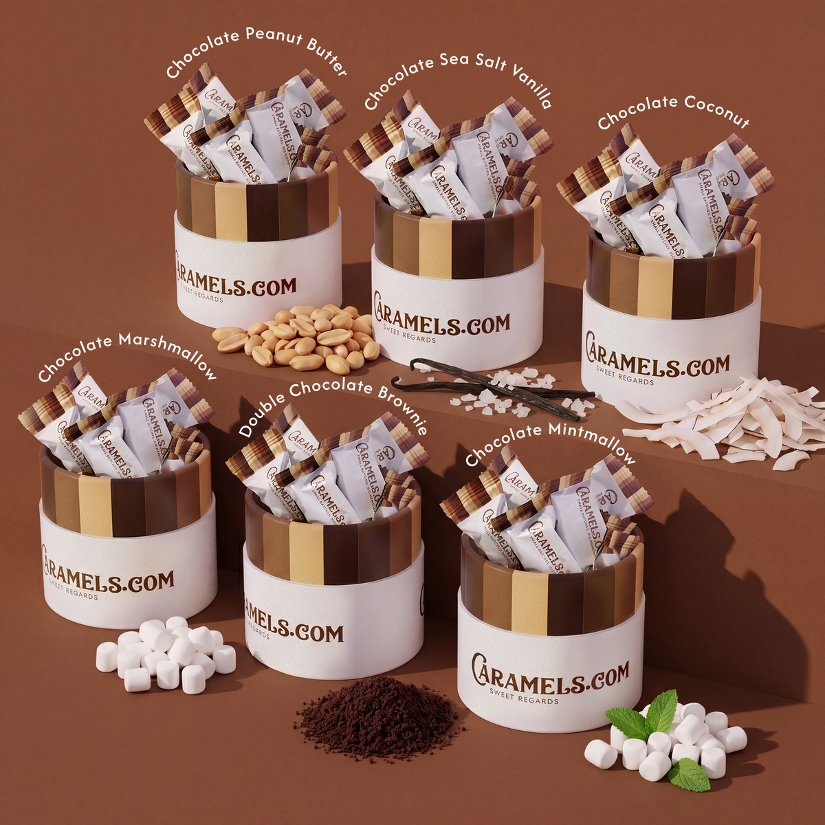 Chocolate Collection - 6 Tube Sampler Pack