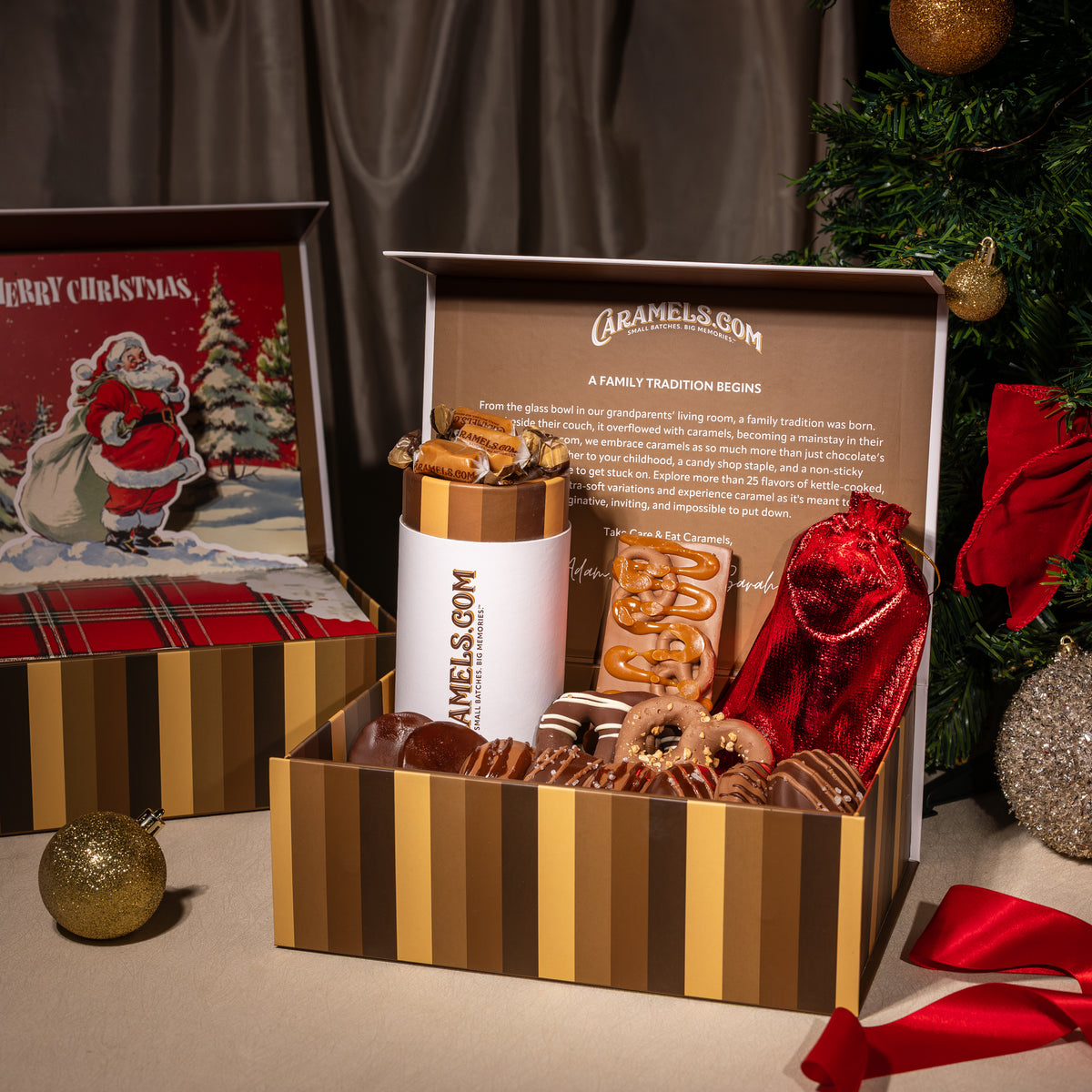 Christmas Caramel Belgian Chocolate Collection