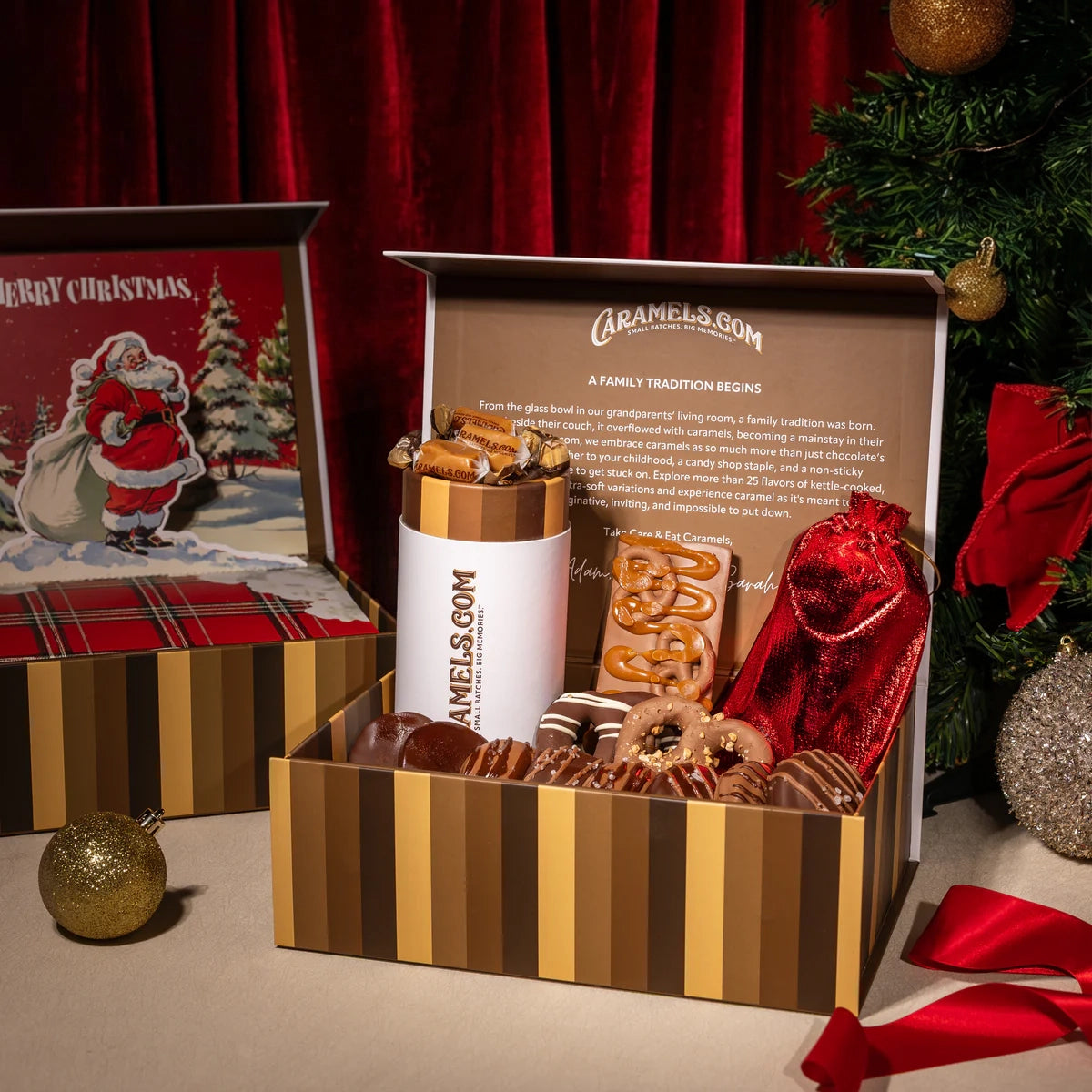 Christmas Caramel Belgian Chocolate Collection