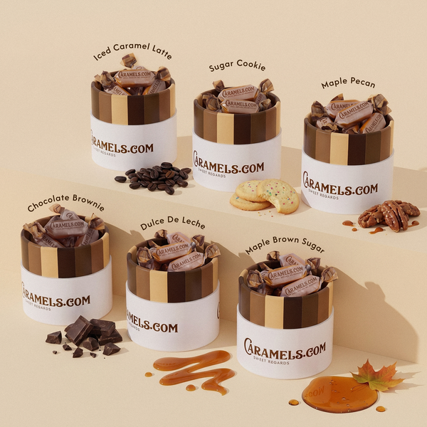 Coffeehouse Collection - 6 Tube Sampler Pack – Caramels.com