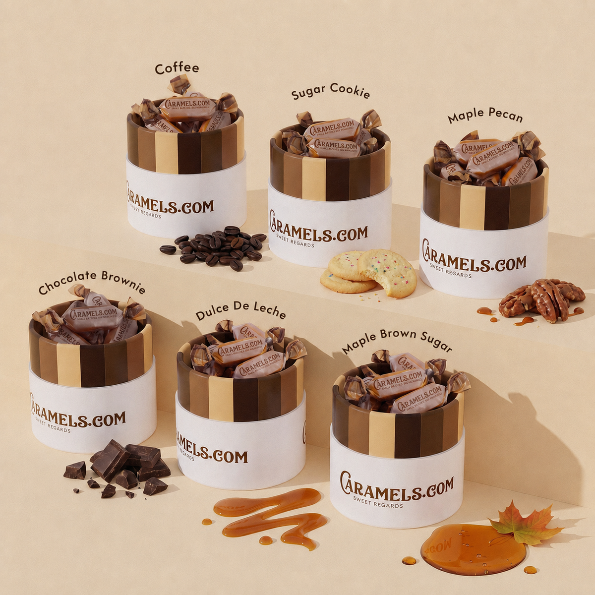Coffeehouse Collection - 6 Tube Sampler Pack