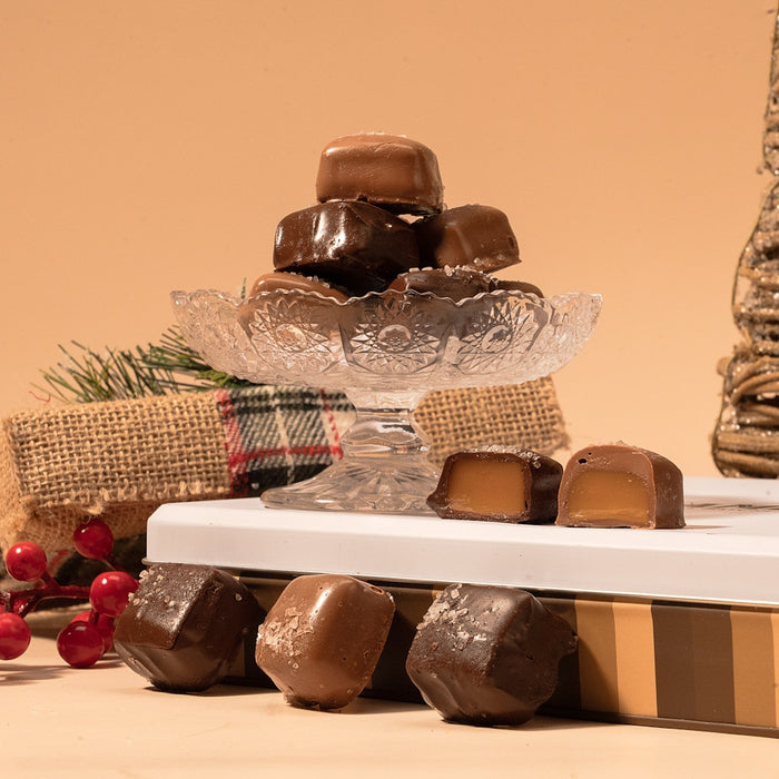 Chocolate Sea Salt Caramel Gift Tin