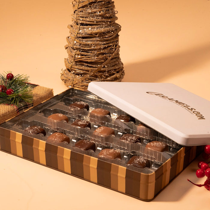 Chocolate Sea Salt Caramel Gift Tin