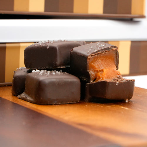 Dark Chocolate Sea Salt Caramel Gift Box