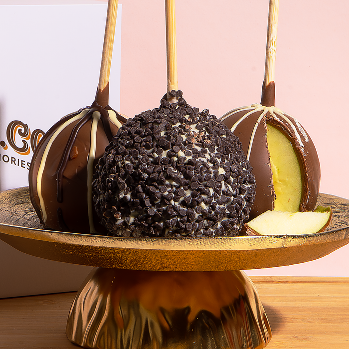 Gourmet Belgian Chocolate Caramel Apples