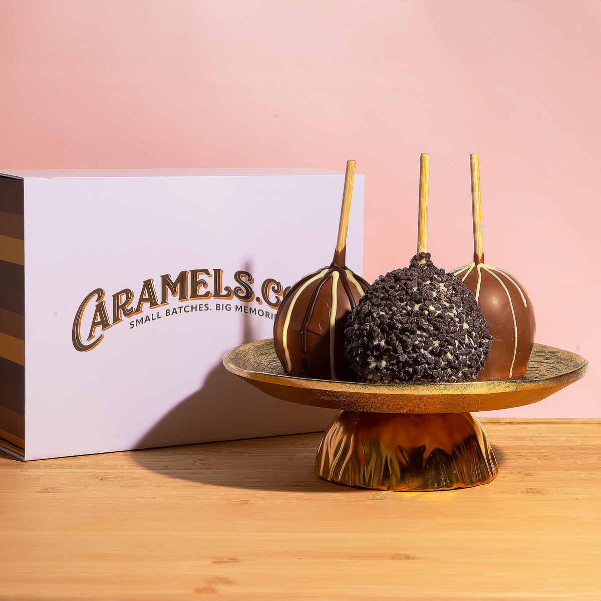 Gourmet Belgian Chocolate Caramel Apples