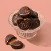 Dark Chocolate Heart-Shaped Caramels