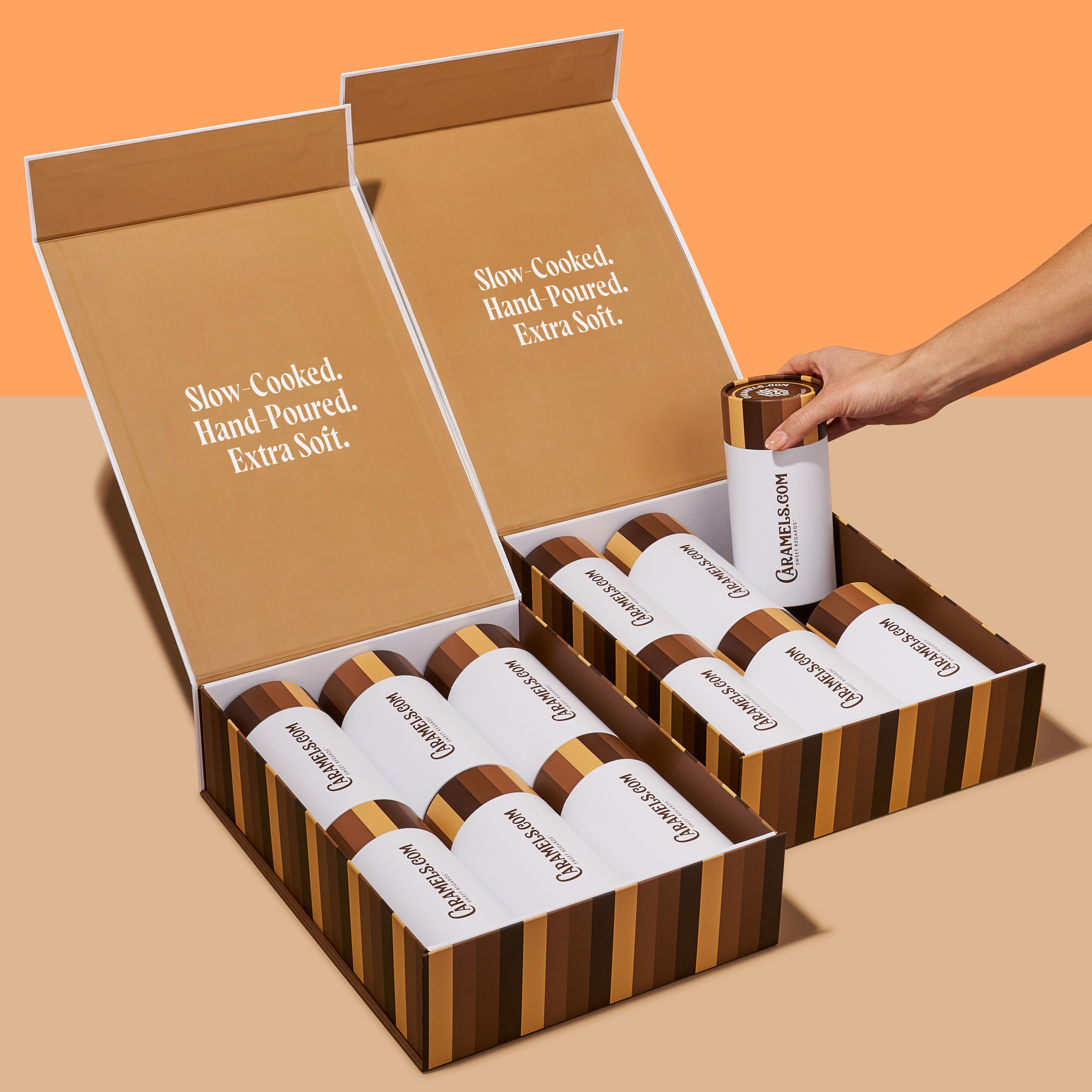 Bold Spiced Collection - 12 Tube Gift Box – Caramels.com