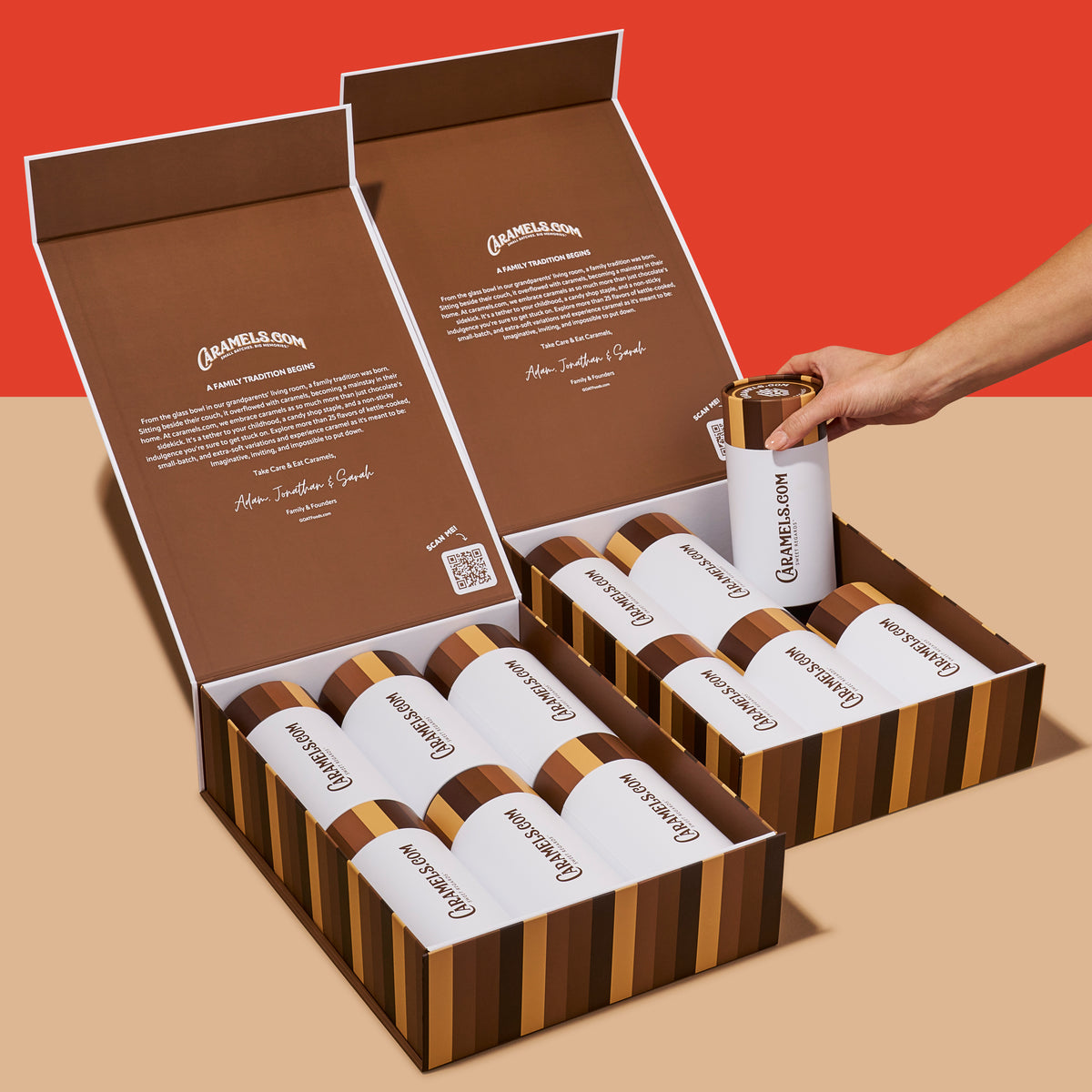 Holiday Collection - 12 Tube Gift Box