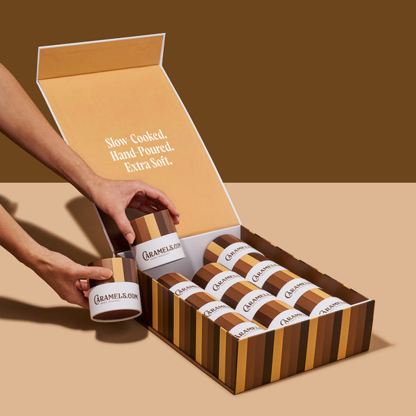 Chocolate Collection - 12 Tube Sampler Gift Box – Caramels.com