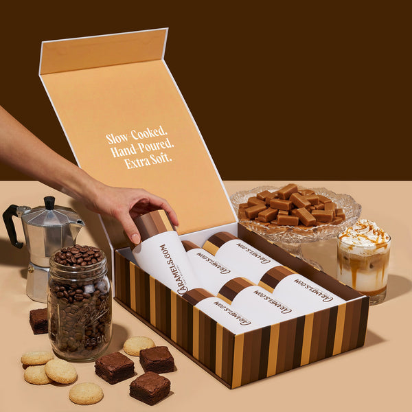 Coffeehouse Collection - 6 Tube Gift Box – Caramels.com