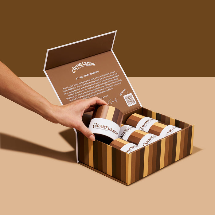 Chocolate Collection - 6 Tube Sampler Gift Box