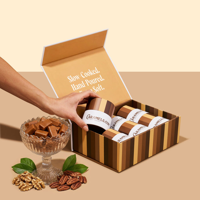 Mixed Nuts Collection - 6 Tube Sampler Gift Box