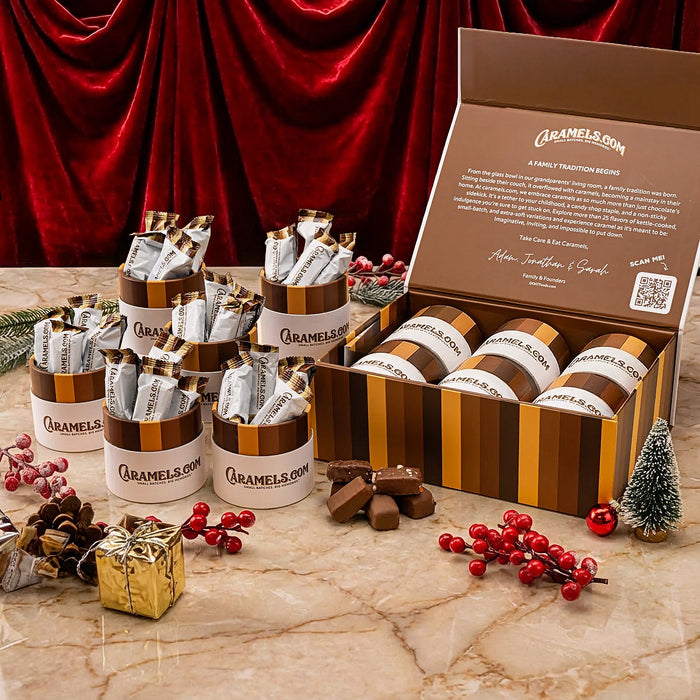 Chocolate Collection - 6 Tube Sampler Gift Box