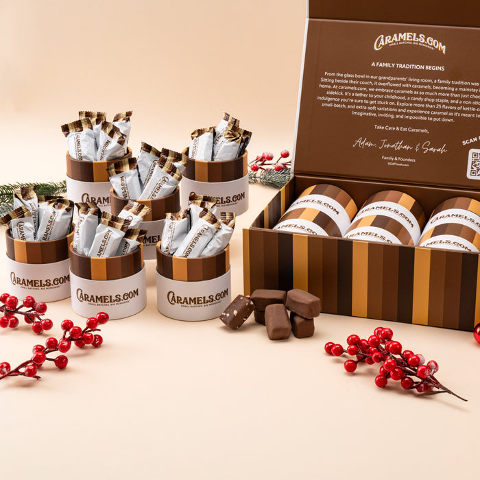 Chocolate Collection - 6 Tube Sampler Gift Box