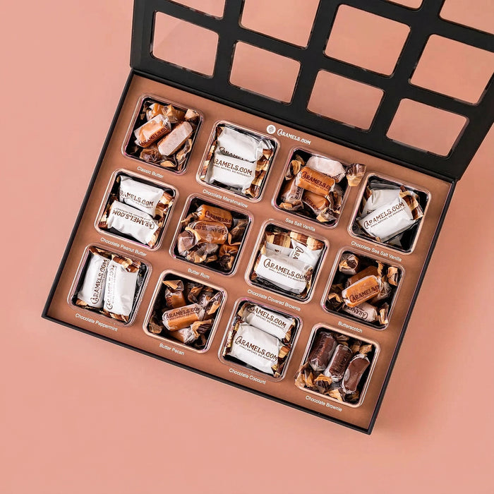Valentine's Day Caramels Grand Sampler