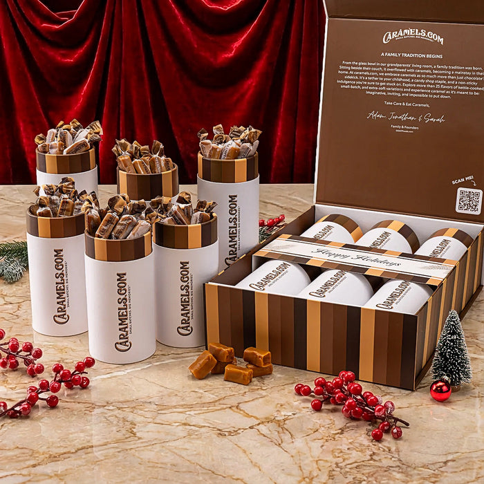 Festive Favorites - 6 Tube Gift Box