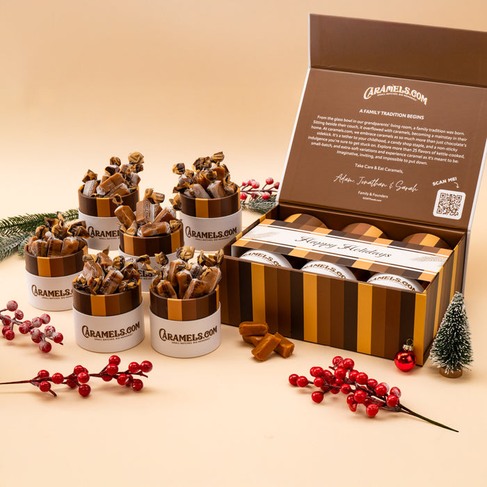 Festive Favorites - 6 Tube Sampler Gift Box