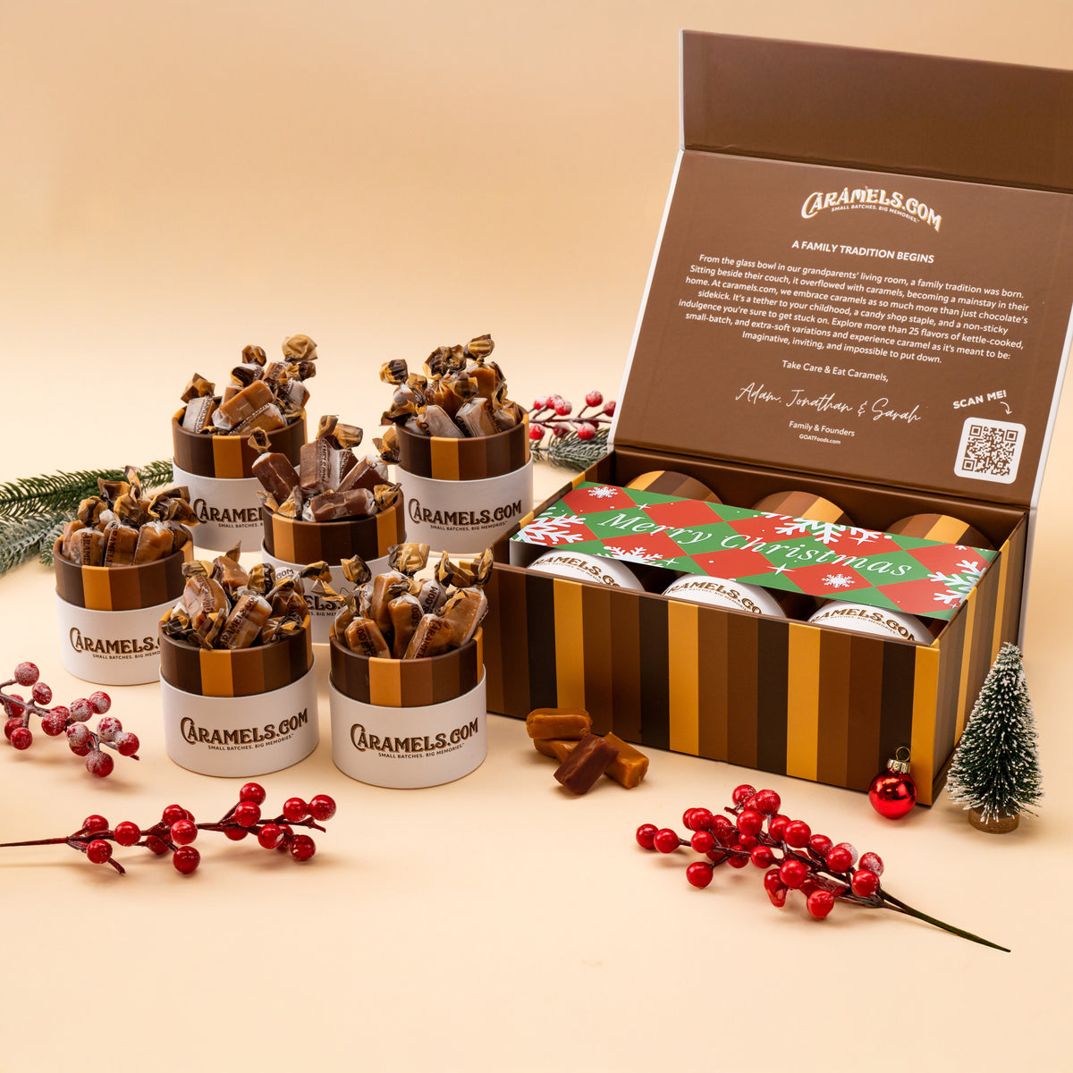 Classic Christmas Collection - 6 Tube Sampler Gift Box