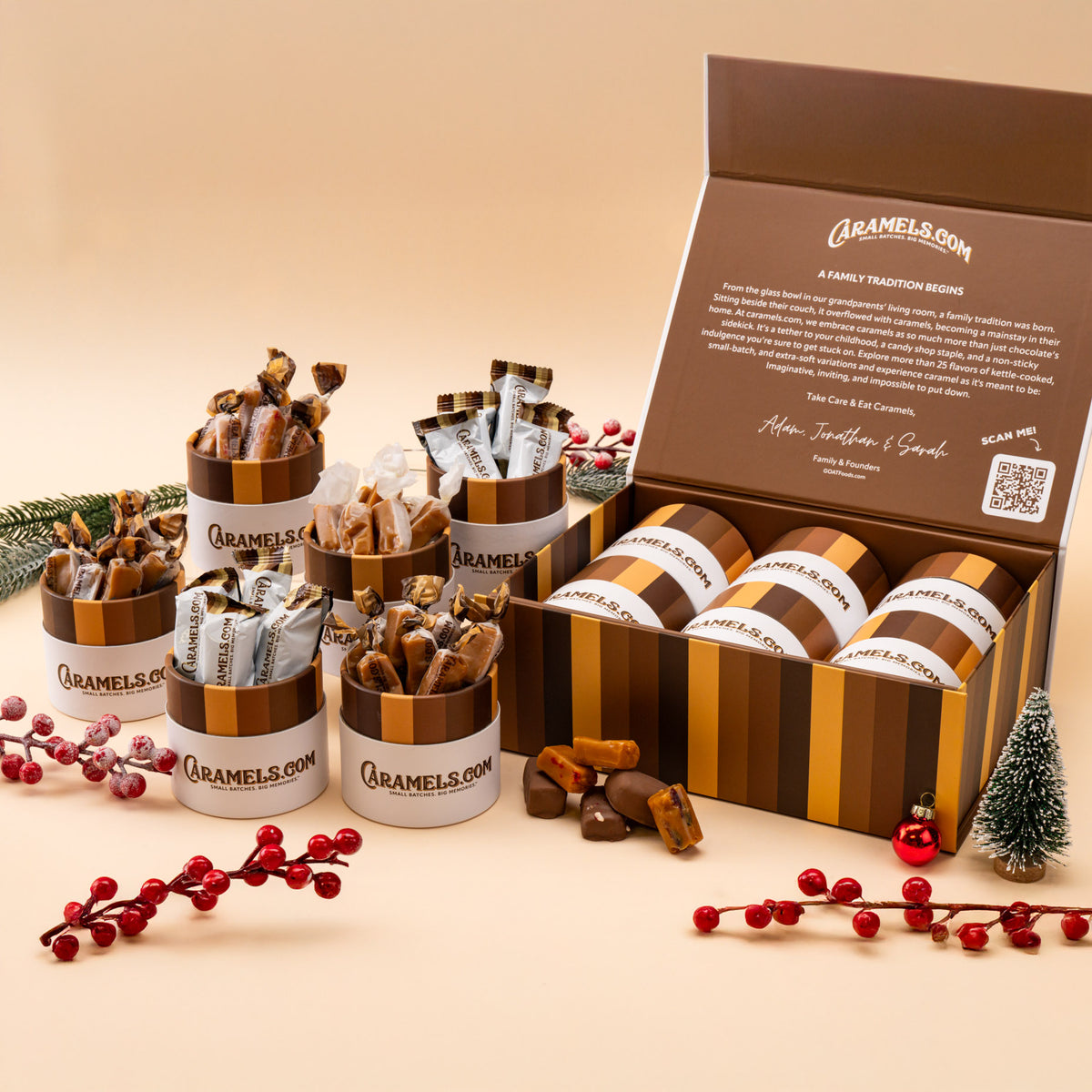 Holiday Collection - 6 Tube Sampler Gift Box