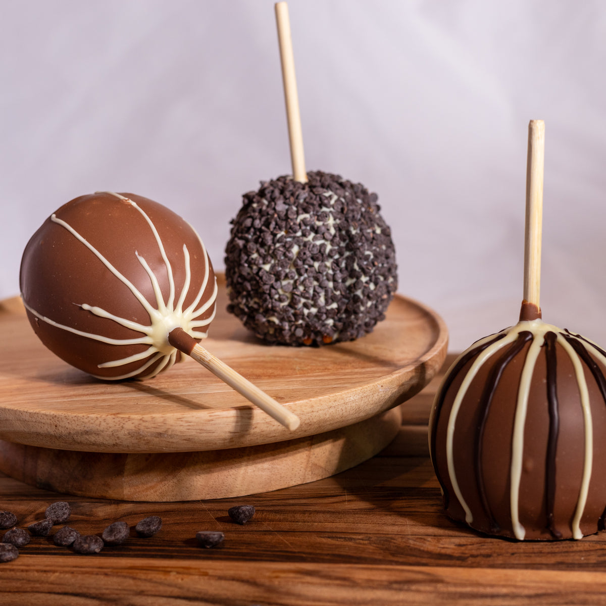 Gourmet Belgian Chocolate Caramel Apples