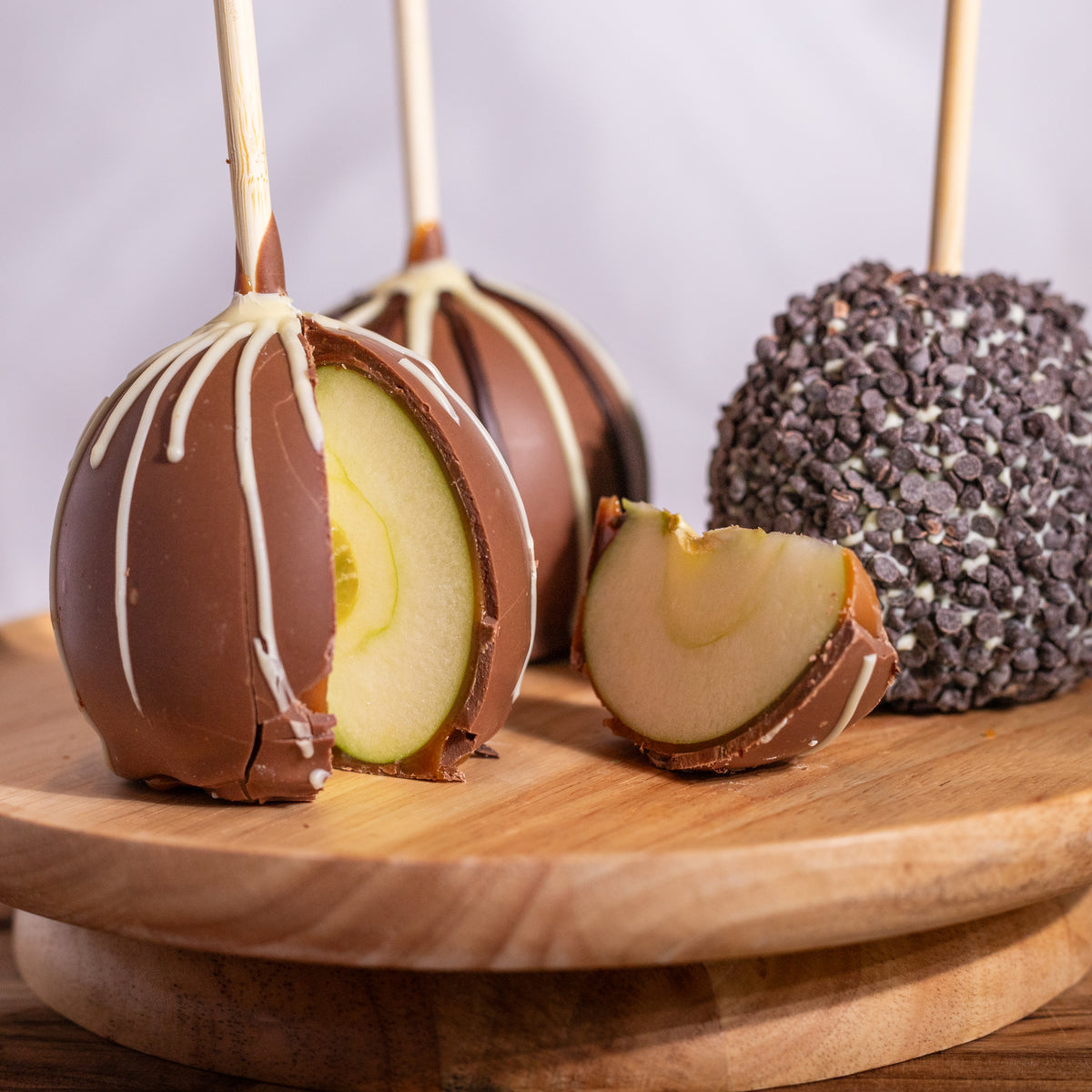 Gourmet Belgian Chocolate Caramel Apples