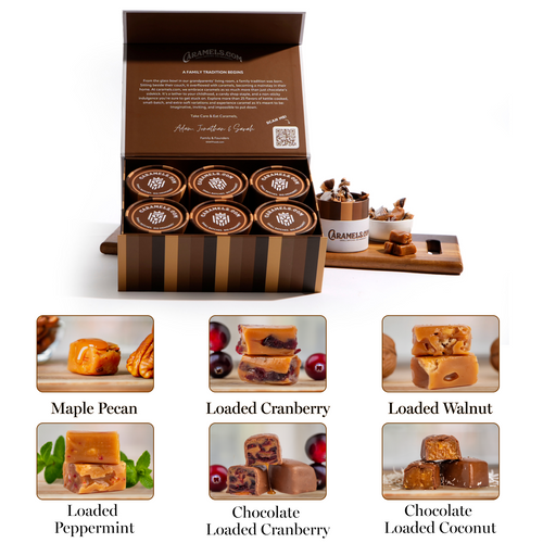 Loaded Caramels Sampler Gift Box