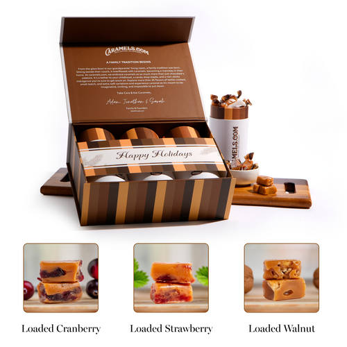 Holiday Loaded Caramel Gift Box