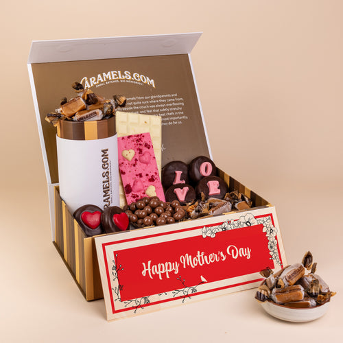 Mother's Day Belgian Chocolate Caramel Gift Box