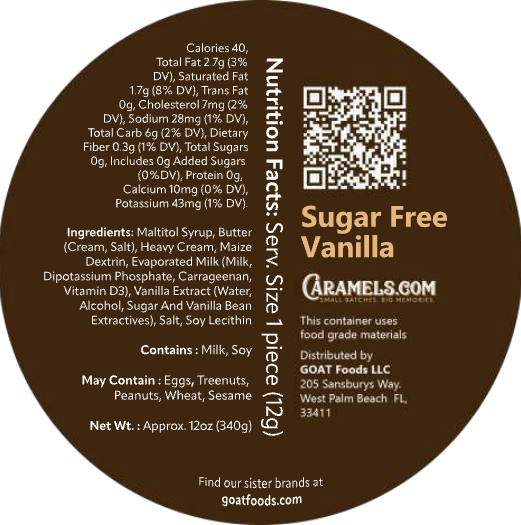 Sugar Free Vanilla