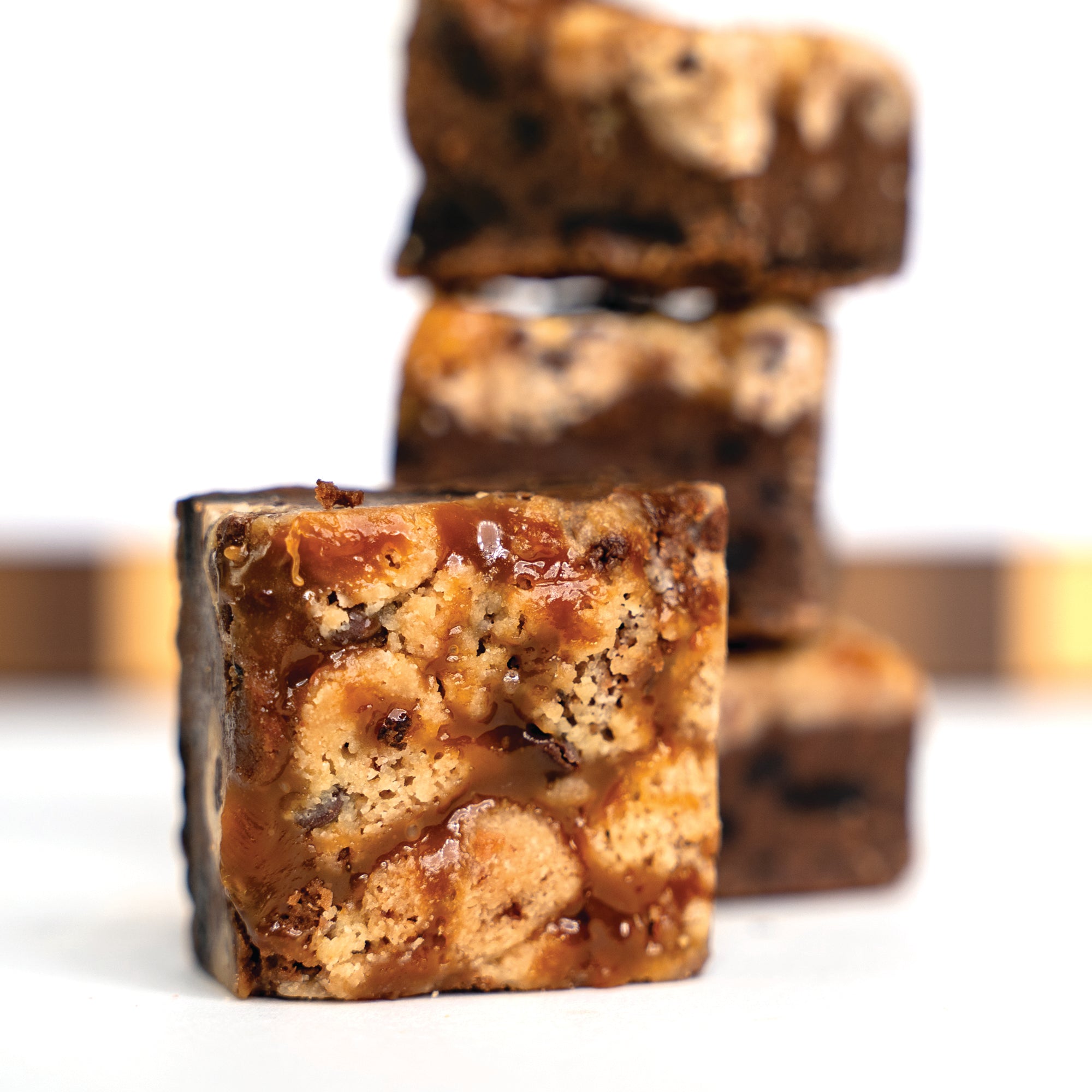 Deluxe Caramel Brownie Gift Box