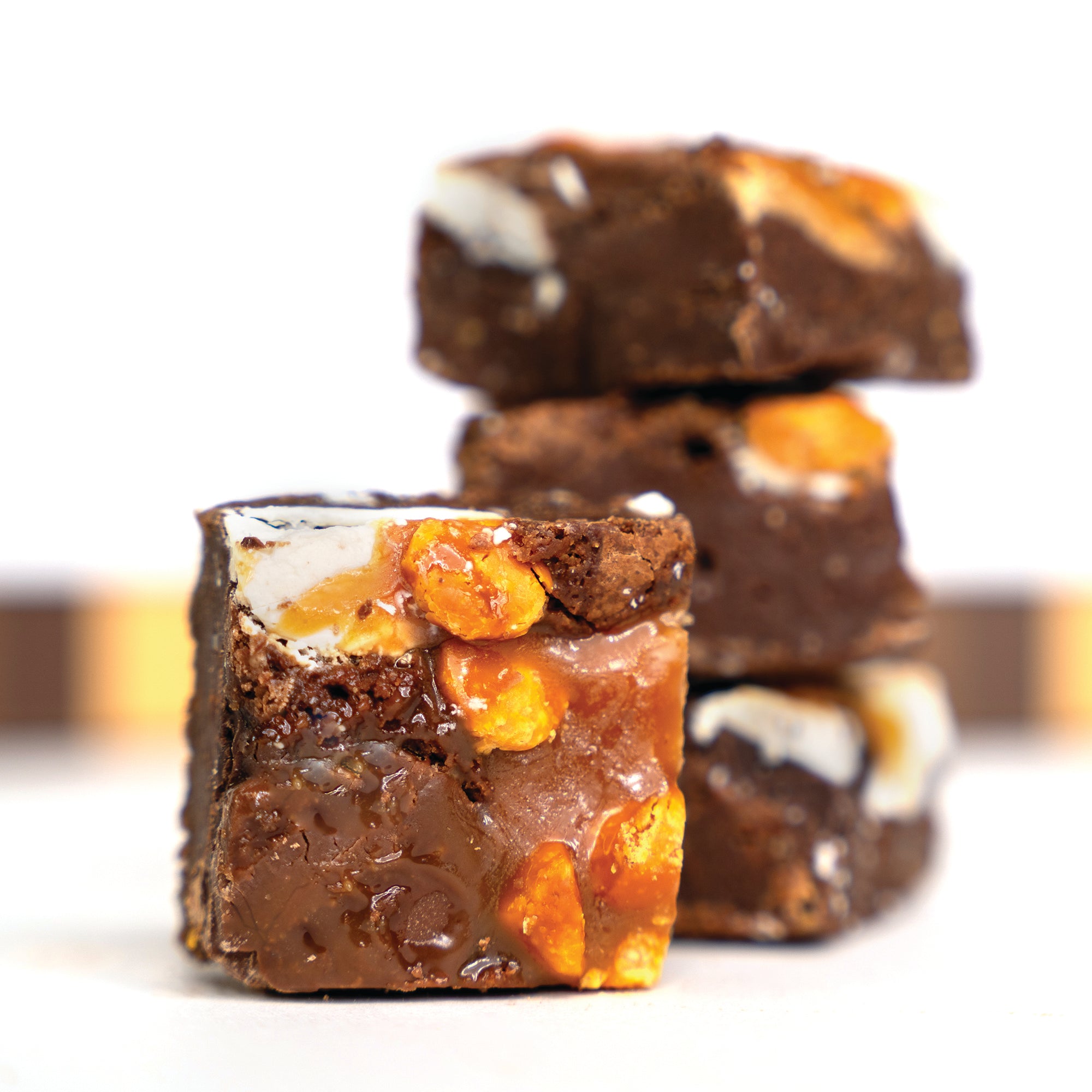 Deluxe Caramel Brownie Gift Box