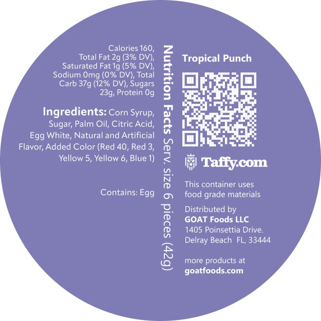 Tropical Punch Taffy