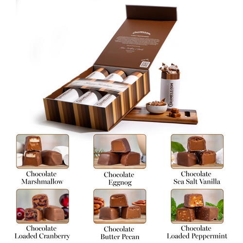 Ultimate Chocolate Caramel Holiday Gift Box