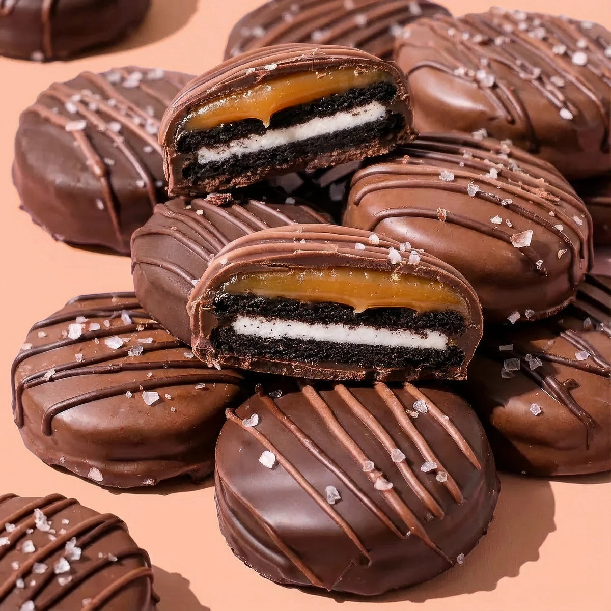 Sweetheart Belgian Chocolate Strawberries & Sea Salt Caramel Oreos®