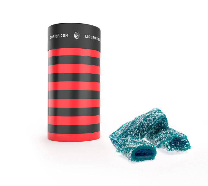 Blue Raspberry Sour Twists  Licorice