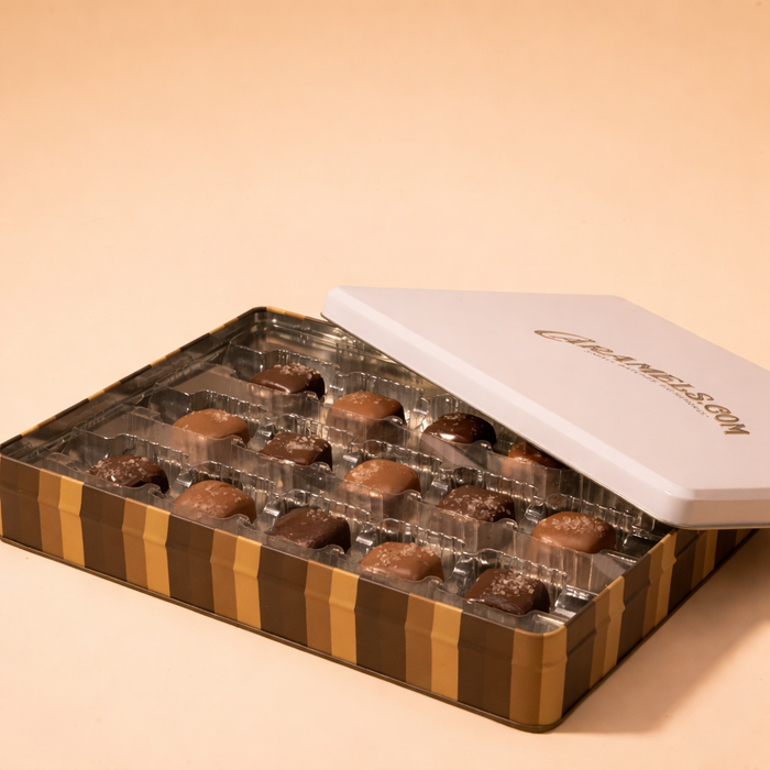 Chocolate Sea Salt Caramel Gift Tin