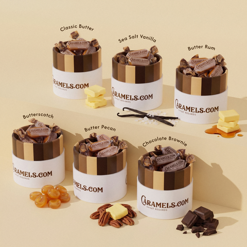 Classic Collection - 6 Tube Sampler Pack – Caramels.com
