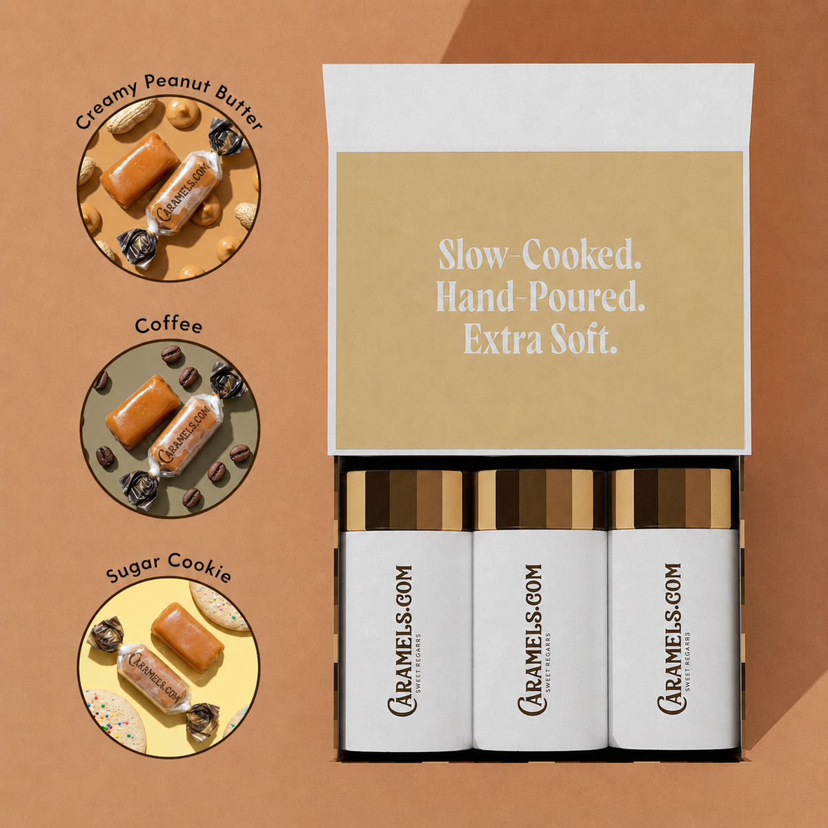 Coffeehouse Collection - 3 Tube Gift Box