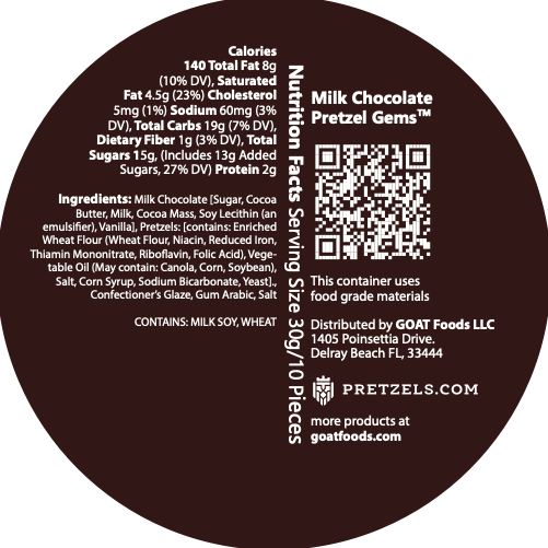 Milk Chocolate Pretzel Gems™