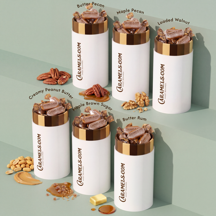 Mixed Nuts Collection - 6 Tube Gift Box